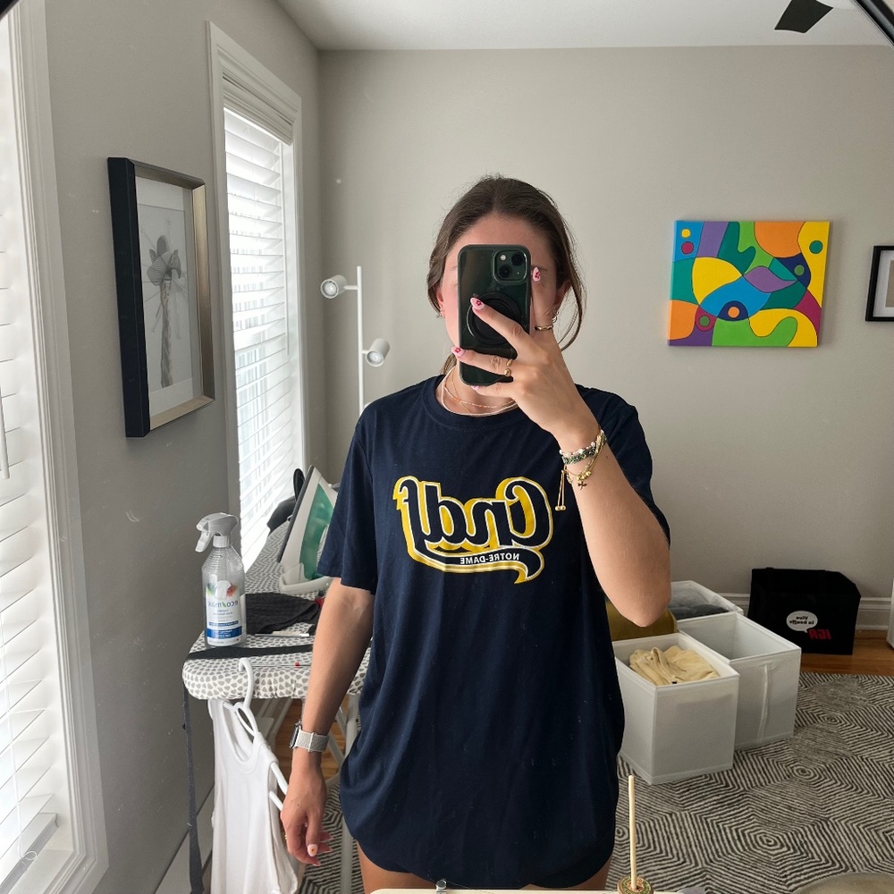 CNDF Norte-dame oversized tee